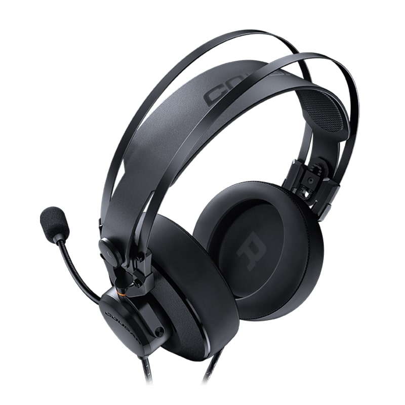 Audifonos tipo Headset Cougar VM410 Clasic 3,5 mm con Micrófono Negros