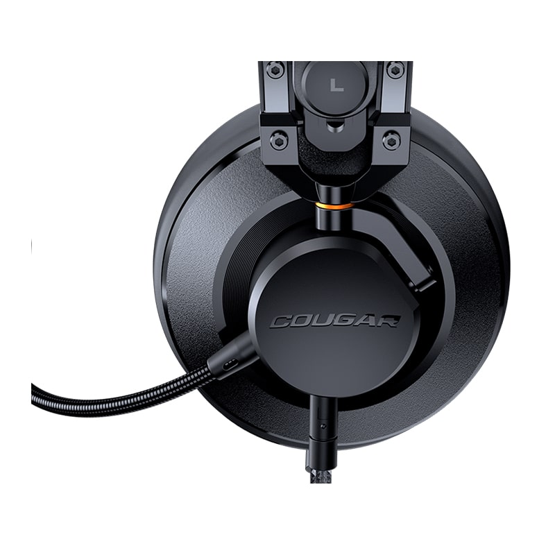 Audifonos tipo Headset Cougar VM410 Clasic 3,5 mm con Micrófono Negros