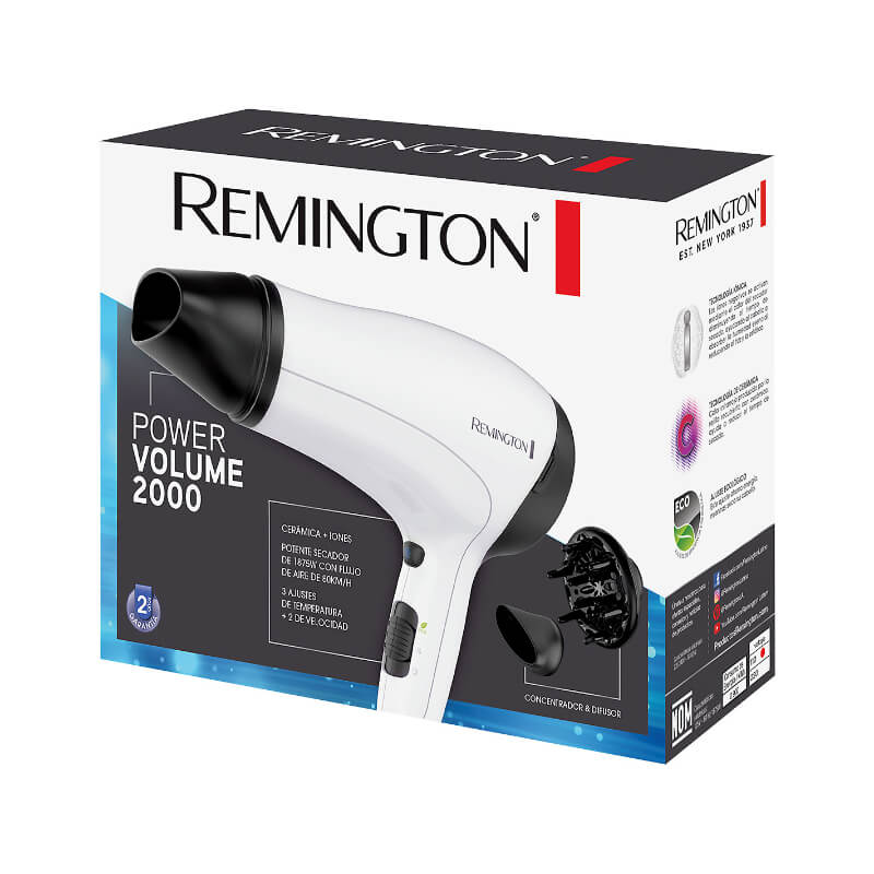 Secadora Remington Power Volume 2000