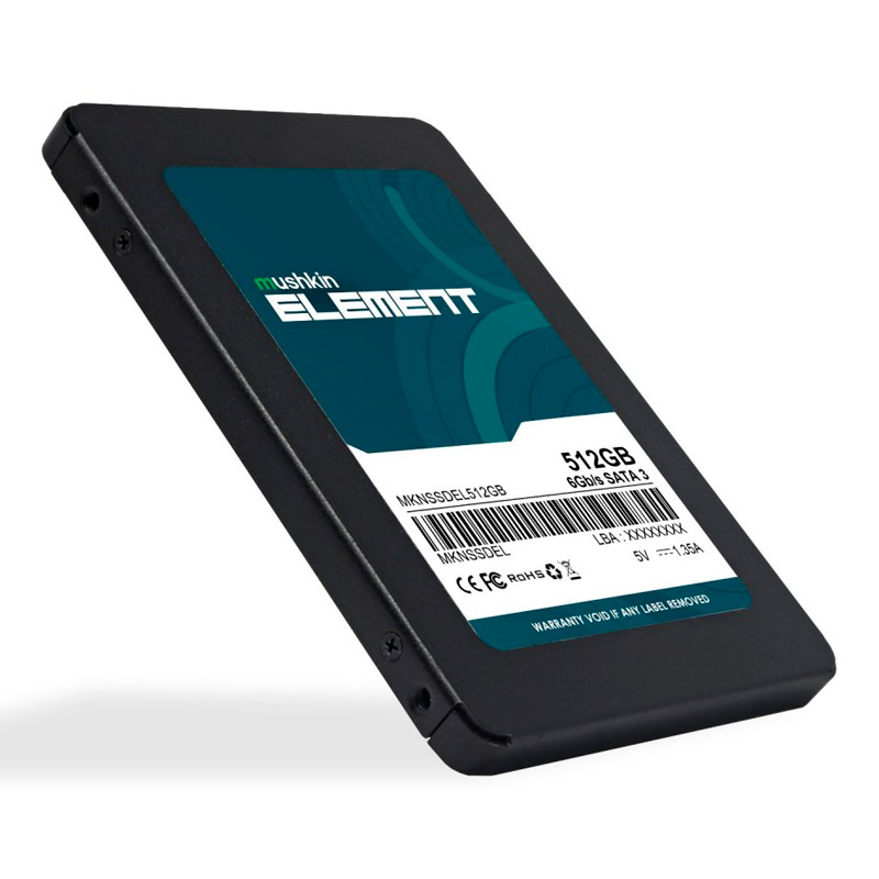 Unidad SSD 2.5" 512GB Mushkin Element 500MBs