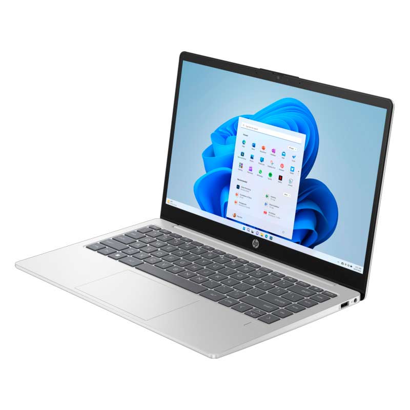 Laptop HP 14-ep1000la 14" Ultra Core 5 125H 16GB RAM 512GB SSD Gris Claro W11 Home Teclado Español
