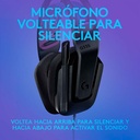 Audífonos tipo Headset Logitech G335 Lightspeed RGB Alámbricos Negro