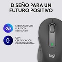 Mouse Inalámbrico Logitech M650L 4000DPI Grafito