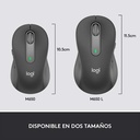 Mouse Inalámbrico Logitech M650L 4000DPI Grafito
