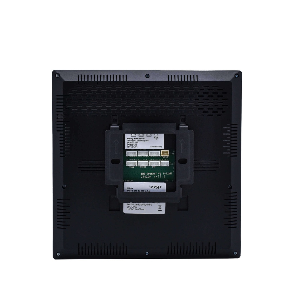 Video Portero Inteligente VTA+1080P con Pantalla Touch 7" y Timbre Smart Home Wi-Fi