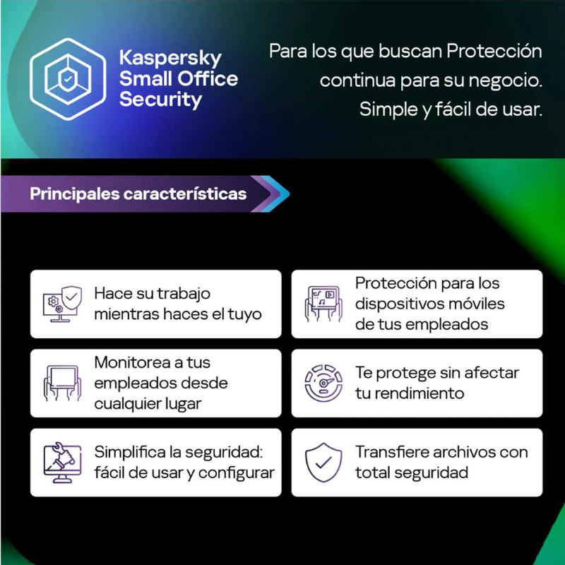 Licencia Kaspersky Para Dispositivos Small Office Security 8 ***FISICA***
