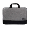 Maletín para Notebook UnnoTekno CitySlim 15.6" Gris/Negro