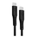 Cable USB-C a USB-C UnnoTekno 1.5 Metros Negro