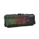 Teclado Gaming Alámbrico UnnoTekno Brave USB Negro Ingles