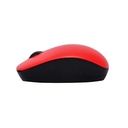 Mouse Inalámbrico UnnoTekno Curve 1200DPI Rojo
