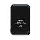 PowerBank UnnoTekno10000 mAh USB/USB-C/Inalámbrico Negro