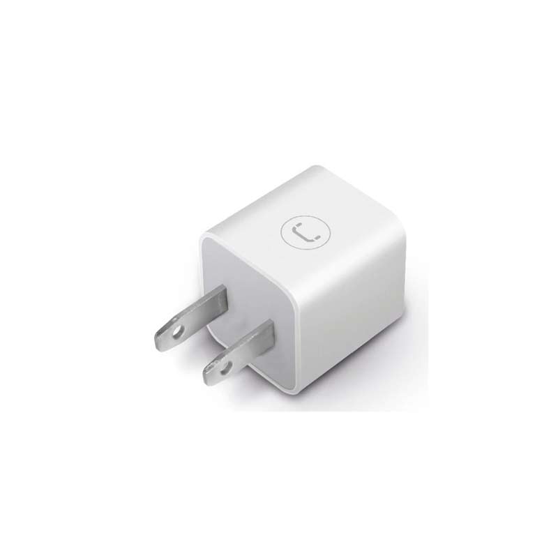 Cargador de Pared UnnoTekno PW5051WT USB 1,0A/5V Blanco/Azul