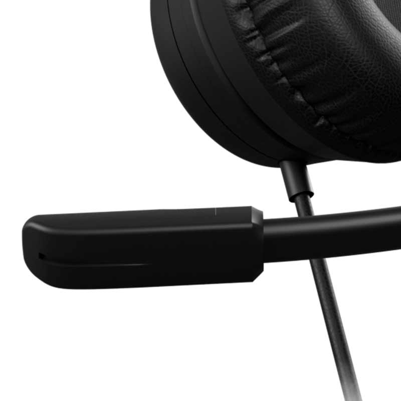 Audifonos tipo Headset Klip Xtreme KlearCom USB con Micrófono Negro