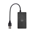Hub UnnoTekno 4 Puertos USB 2.0 Negro