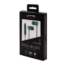 Audífonos UnnoTekno 3.5mm In-Ear SoulBuds Azul