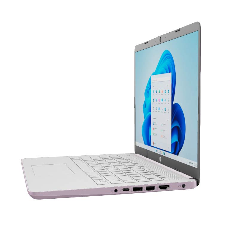 Laptop HP 14-DQ6014DX 14" Intel N150 4GB RAM 128GB UFS W11 Home Lavanda