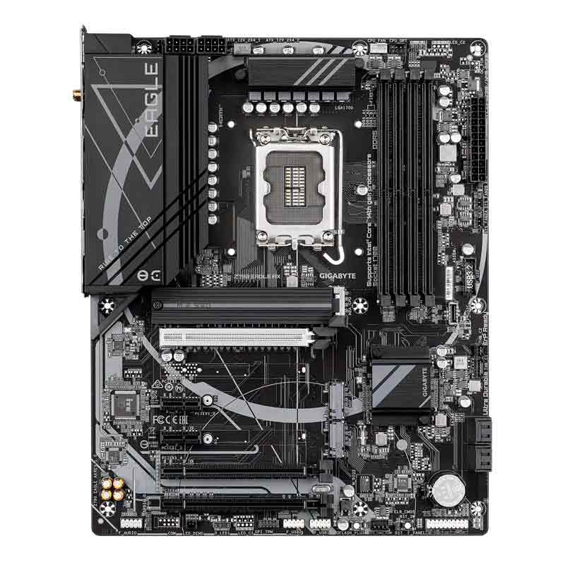Motherboard Gigabyte Z790 Eagle AX Socket LGA1700 12th,13th y 14th Gen 4xDDR5  ATX