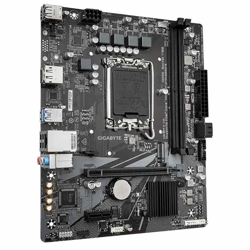 Motherboard Gigabyte H610M K V2 Socket LGA1700 12th , 13th y 14th Gen 2xDDR5 Micro ATX