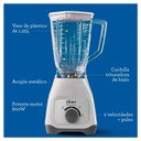 Licuadora Oster BLSTKAPWRD 2 Velocidades Jarra de Plástico 1.25 Lt Blanco 800 W