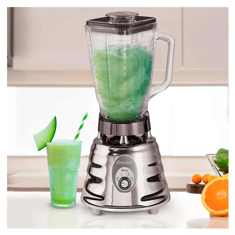 Licuadora Oster 0465 2 Velocidades Jarra de Vidrio 1.25 Lt Gris 1000 W