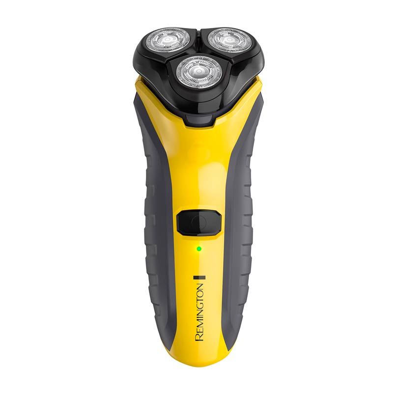 Afeitadora Remington Rotativa Inalámbrica Amarilla