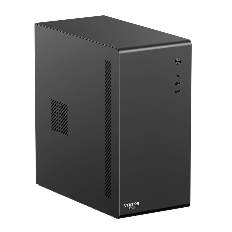 Case Vektor Tech A200 Media Torre Micro ATX Negro