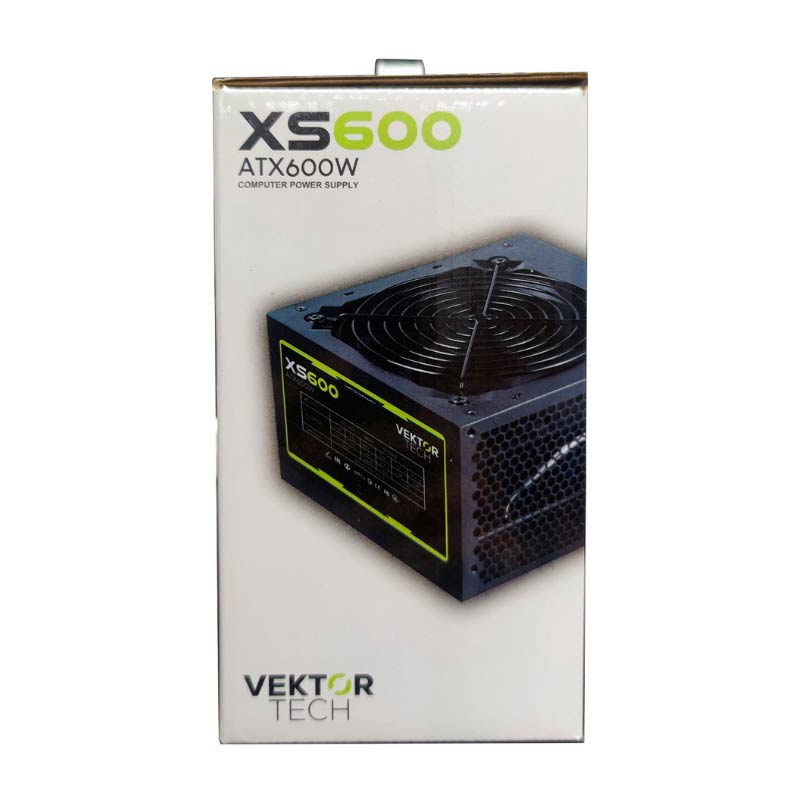 Fuente de Poder 600W Vektor Tech ATX XS600
