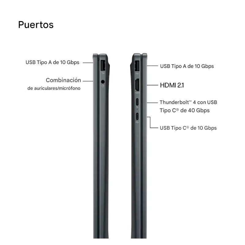 Laptop HP OmniBook X FLIP 2 en 1 16" Touch 2K Intel Core Ultra 7 255U 16GB RAM 1TB SSD W11 Home Gris Teclado Ingles