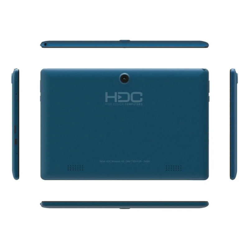 Tablet HDC MOBIPAD X8 4GB RAM 128GB 10.1" Android 14 Azul