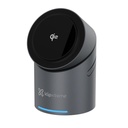 Estación de Carga Inalámbrica Klip Xtreme 3-en-1 Qi2 Magnética 15W Plegable