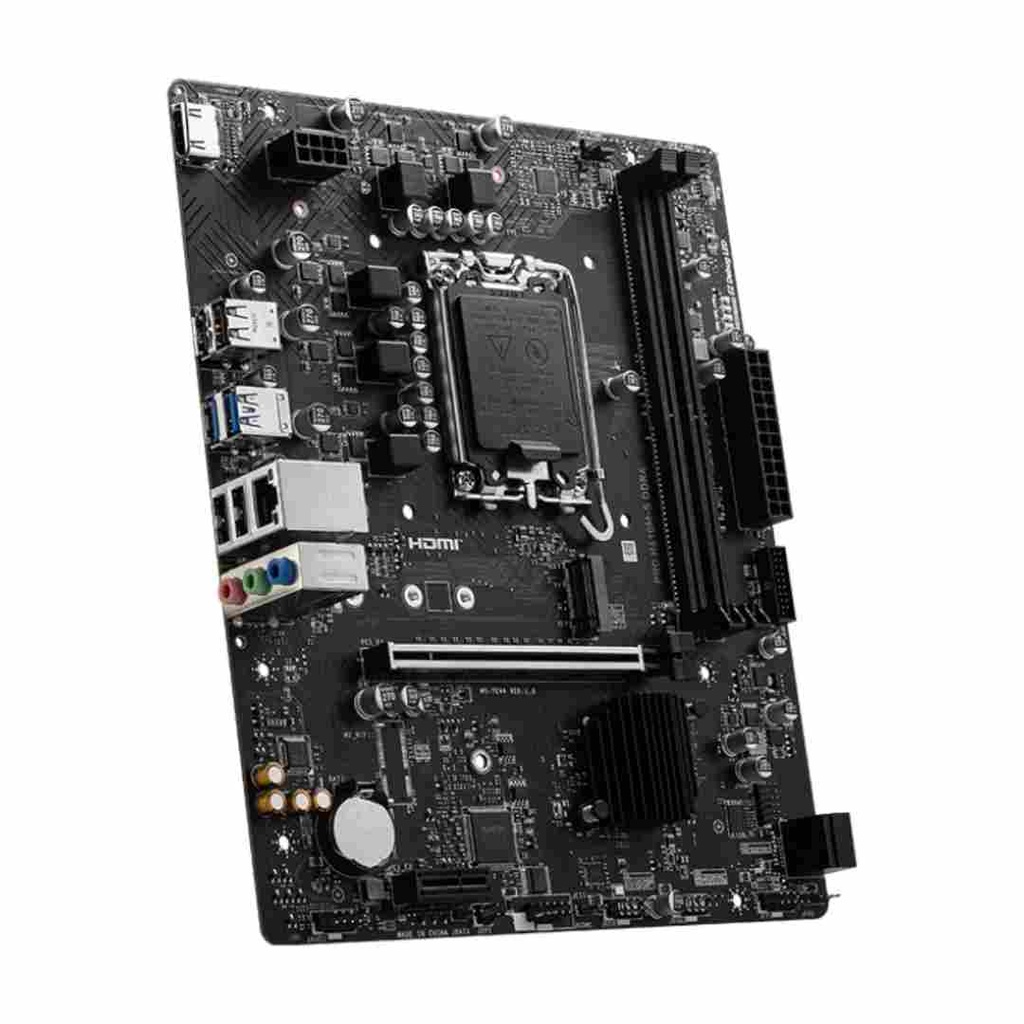 Motherboard MSI Pro H610M-S DDR4 Socket LGA1700 14th, 13th y 12th Gen 2xDDR4 Micro-ATX
