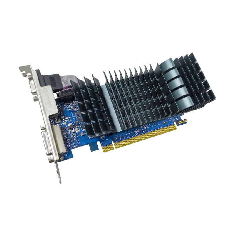 Tarjeta de Video 2GB DDR3 Asus GeForce GT 710  EVO Low Profile HDMI DVI-D VGA PCIe 2.0 (copia)