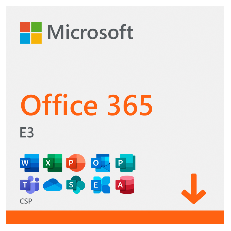 Licencia de Office 365 E3 CSP 1 Año