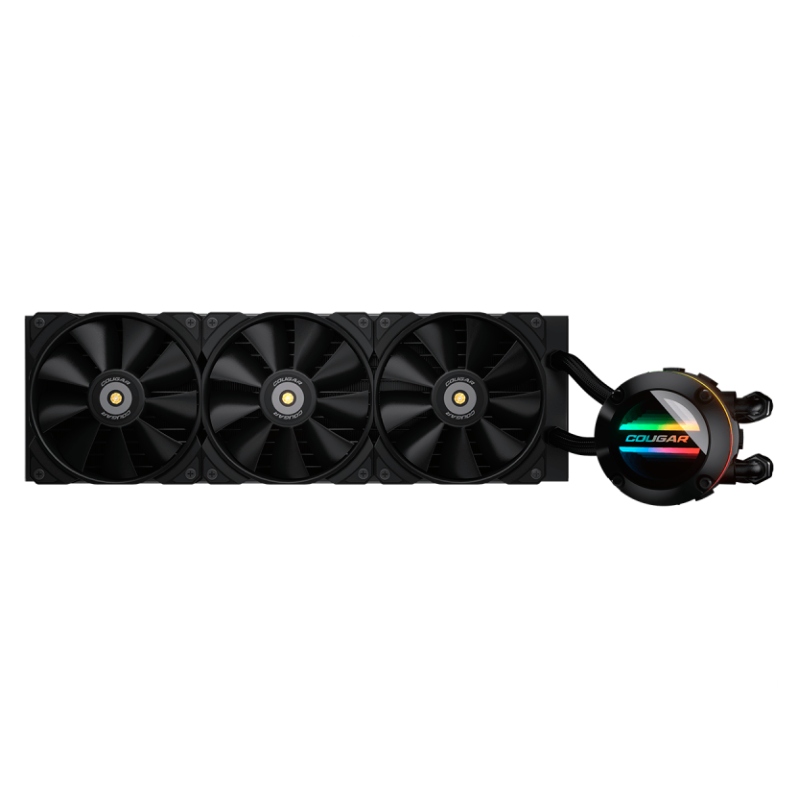 Enfriador Líquido 360mm Cougar Poseidon GT ARGB Negro