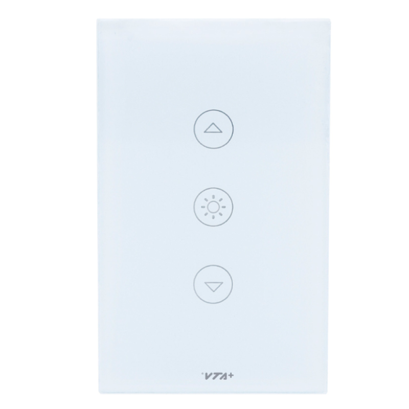 Interruptor Inteligente Sencillo VTA Touch IoT Dimerizable Smart Home Wi-Fi