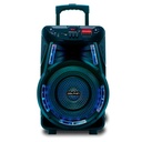 Bocina Bluetooth Dolphin SP-17RBT Trolley 15" con Micrófono 80 RMS Negro