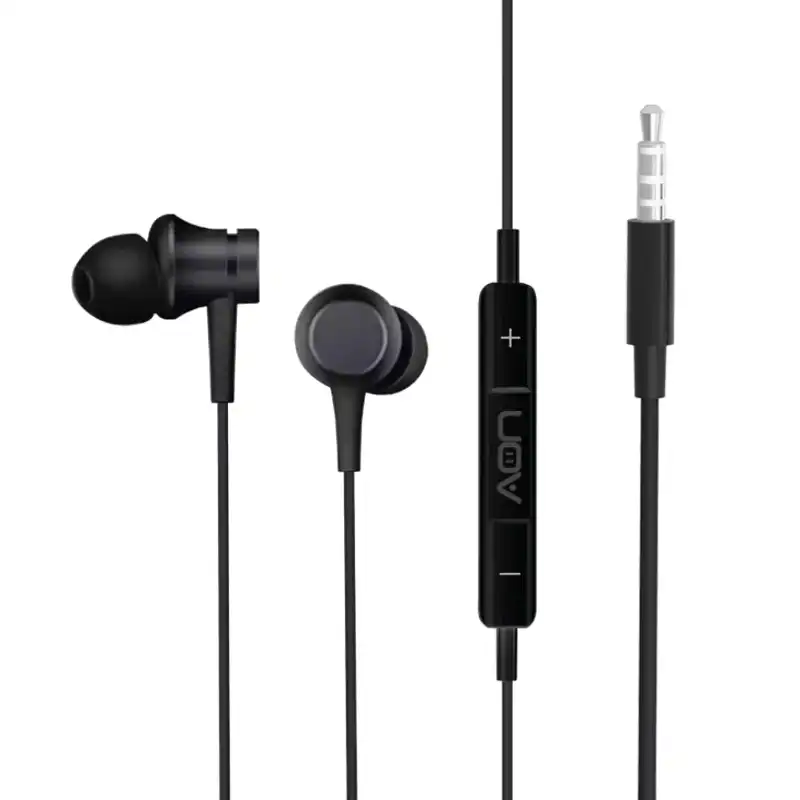 Audífonos In-ear AON Boom Buds 3.5mm Negro
