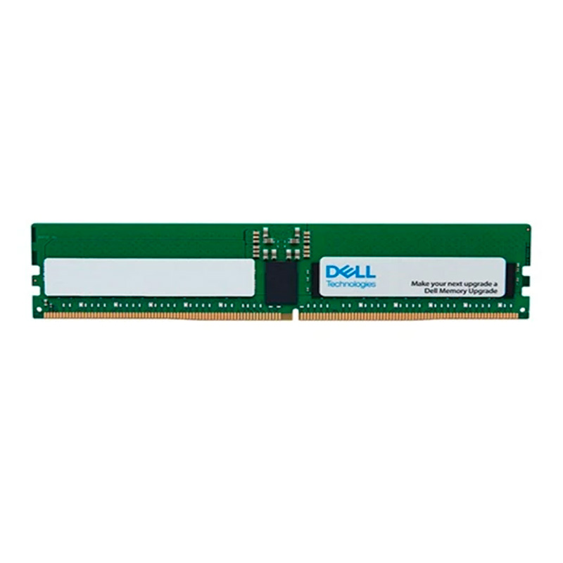 Memoria RAM DDR5 RDIMM 32GB Dell 5600 MT/s ECC 2Rx8 No compatible con RDIMM de 4800 MT/s