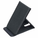 Cargador Inalámbrico Unno Tekno PW5115BK  CHARGEPRO Plegable Fast Charge 15W Negro