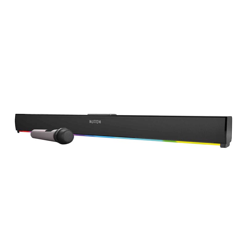 Barra de Sonido Bluetooth Unno Tekno SP9301BK 50W + Micrófono