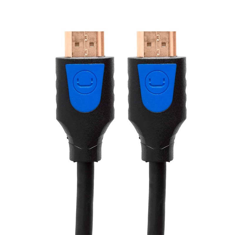 Cable HDMI 2.0 4K Unno Tekno CB4226BL 1.8 Metros Macho-Macho Negro