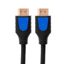 Cable HDMI 2.0 4K Unno Tekno CB4231BK 3 Metros Macho-Macho Negro