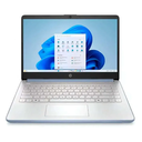 Laptop HP 14-DQ6012DX 14" Celeron N150 4GB RAM 128GB UFS W11S Home Celeste Teclado Inglés