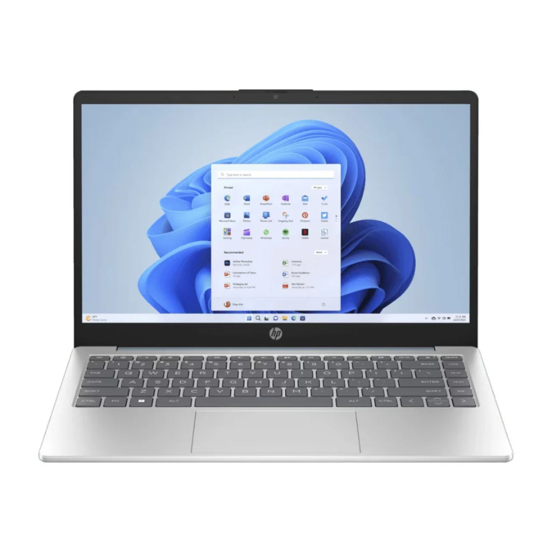 Laptop HP 14-em0021la 14" AMD Ryzen 5 7520U 16GB RAM 512GB SSD W11 Home Celeste Teclado Español