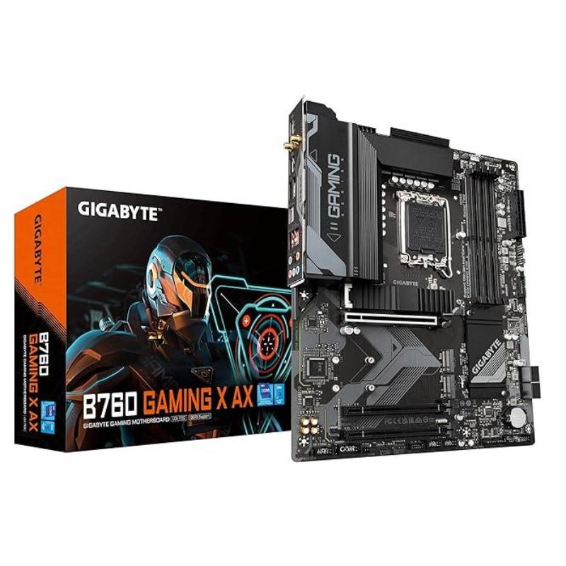 Motherboard Gigabyte B760M GAMING X AX Socket LGA1700 14th, 13th & 12th Gen 4xDDR5 Micro-ATX
