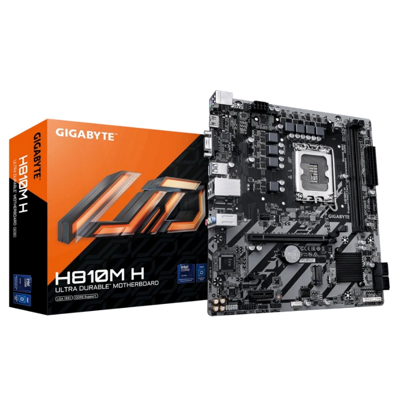 Motherboard Gigabyte H810M H Socket LGA1851 Core Ultra 2xDDR5 Micro-ATX
