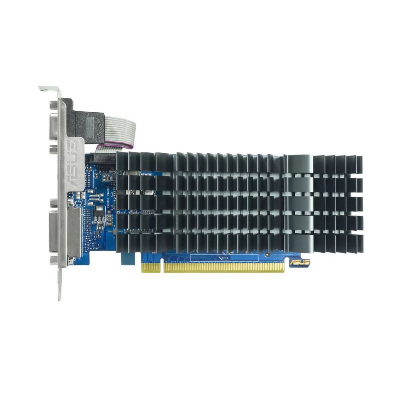 Tarjeta de Video 2GB GDDR5 Asus GeForce GT 710 EVO Low Profile HDMI DVI-D VGA PCIe 2.0
