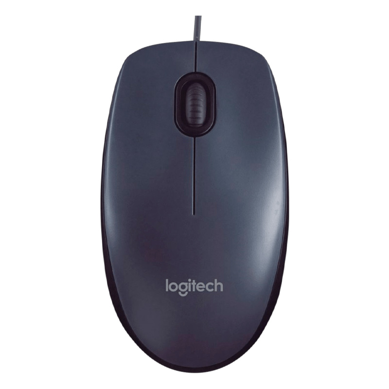 Mouse Alámbrico Logitech Óptico M90 1000DPI Negro