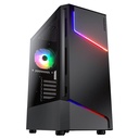 Case Gaming Cougar MX360 RGB Media Torre Vidrio Templado ATX Negro (Sin Fuente)