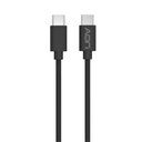 Cable USB-C a USB-C AON AO-CB-5016 2 Metros Negro 5Gbps 65W
